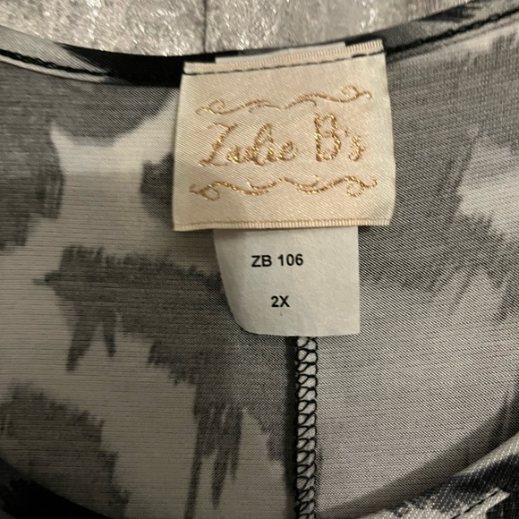 Floral Zebra Print Maxi Dress - Picture 3 of 5